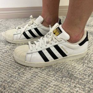 Adidas Womens Superstar Sneakers Sz. 10 *GUC